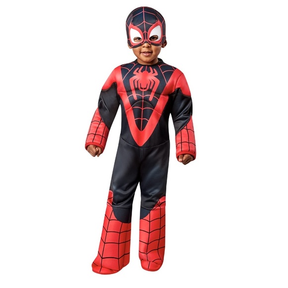 Rubie's Red and Black Spider Superhero Costume - Picture 8 of 11